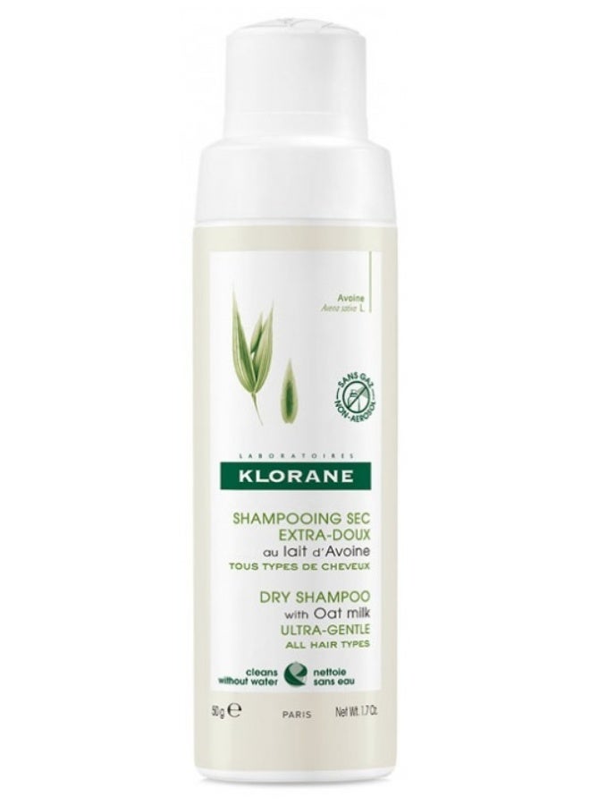 Klorane Ultra-Gentle Dry Shampoo with Oat Milk Powder 50g - Image 1