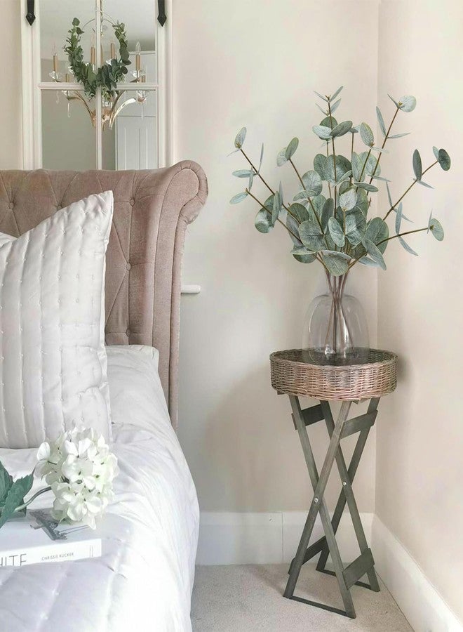 أغصان أوكالبتوس صناعية من فياكو، 18.7 بوصة، 6 قطع، نباتات أوكالبتوس صناعية لتزيين المنزل، أغصان خضراء صناعية، قطعة مركزية لطاولة القهوة، الحمام، غرفة النوم، المطبخ، المكتب - Image 4