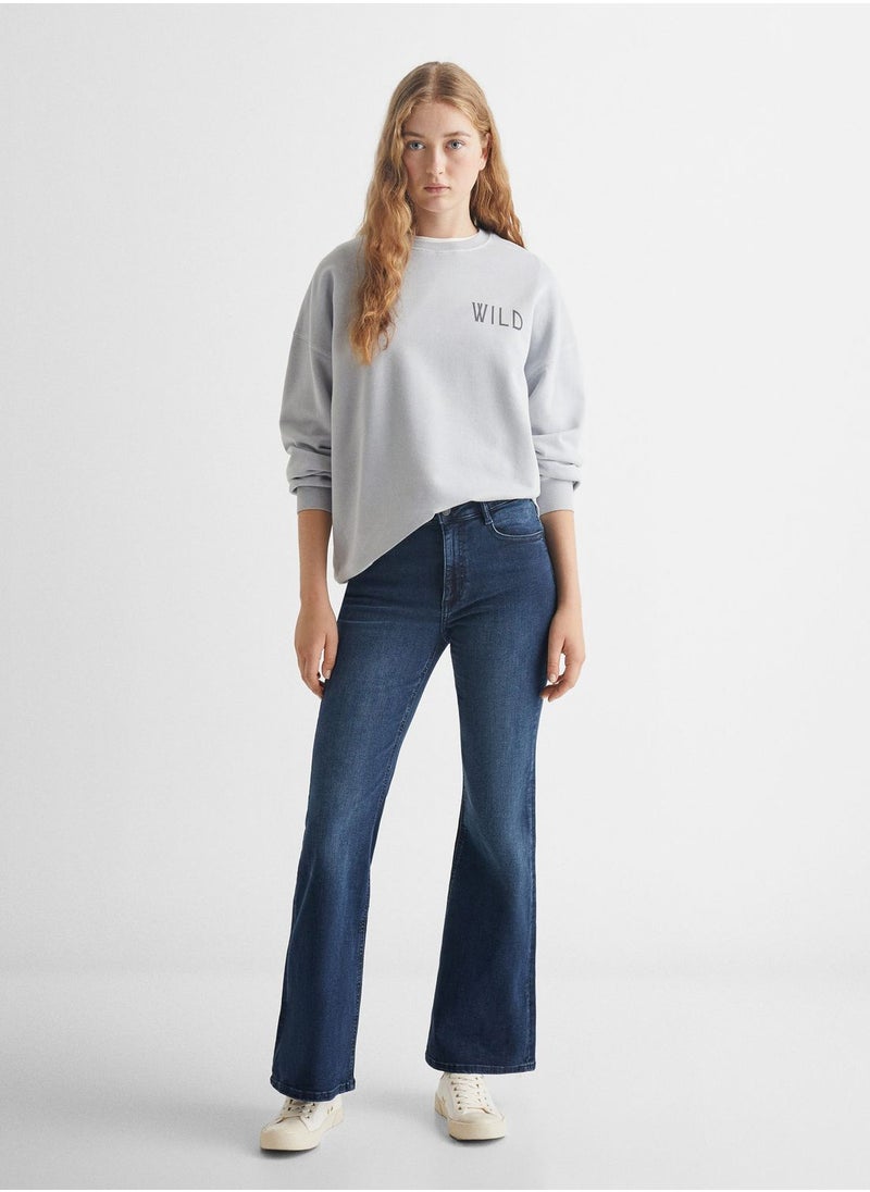 MANGO - Youth Wild Print Sweatshirt - Image 1