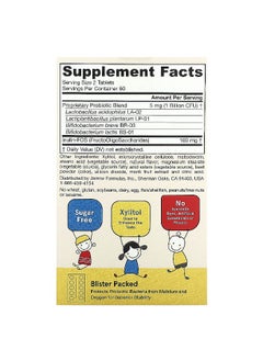 jarrow formulas Jarrow Formulas, Yum-Yum Dophilus, Raspberry, 1 Billion CFU, 120 Chewable Tablets  - Image 2