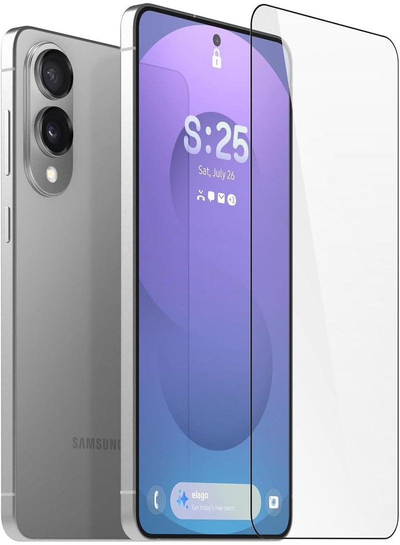 Elago Tempered Glass Designed for Samsung Galaxy S25 EDGE (2025) Screen Protector - [1 PACK] - Image 1