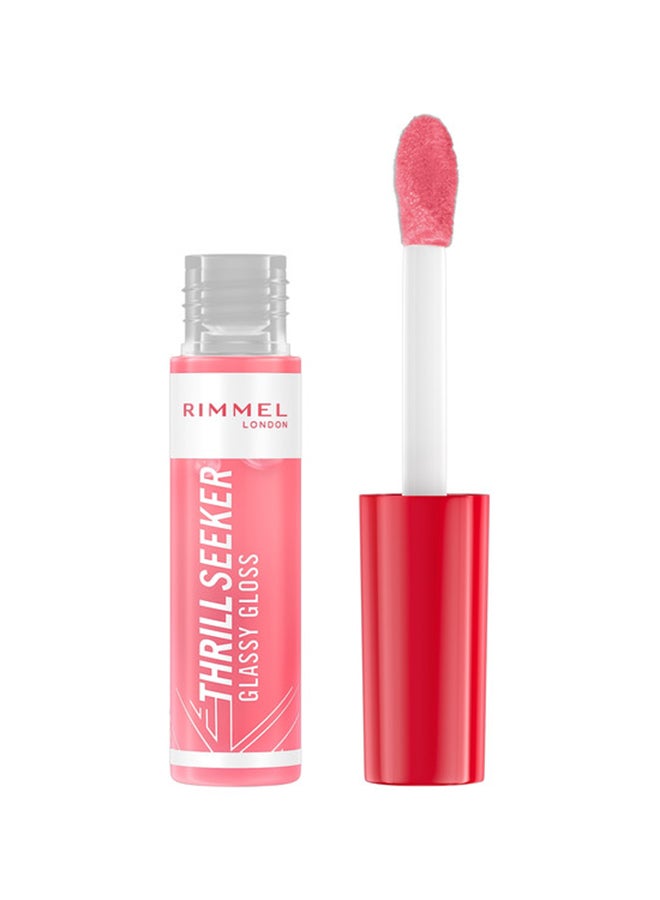 RIMMEL LONDON Thrill Seeker Glassy Gloss Lip Gloss - 500 - Pine to the Apple - Image 1