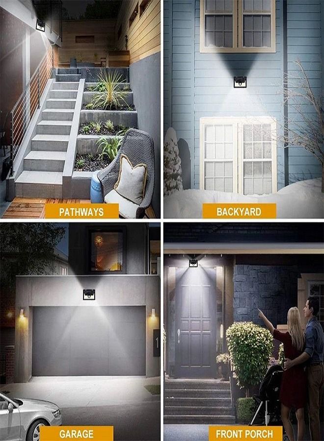 LED Solar Induction Lamp Black  - Image 1