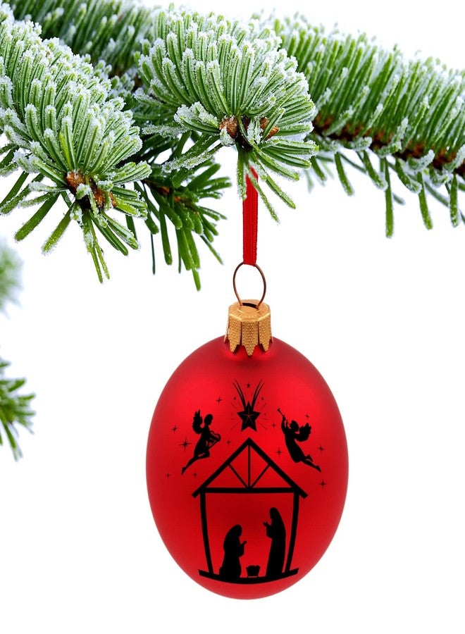 Woanger 80 Pieces Christmas Nativity Vinyl Stickers Nativity Scene Silhouette Stickers Manger Scene for Crafts Mason Jar Window Glass Bottle Gift Box Decorations, 40 Styles(Classic Style) - Image 5