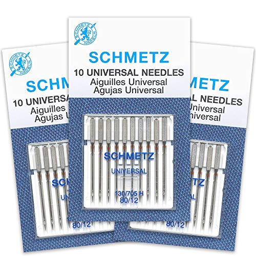 Schmetz Universal Sewing Machine Needles - Size 80/12-3 Cards - 30 Needles - Image 2