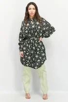 DeFacto Floral Print Tunic Dress