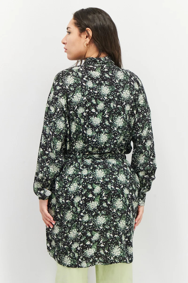 DeFacto Floral Print Tunic Dress