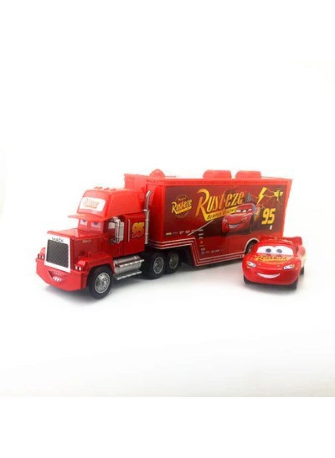 general Movie Cars 2 3 Hauler Mack Truck Auto Painting Shop 3rd Generation - Mr. Mack and His Car