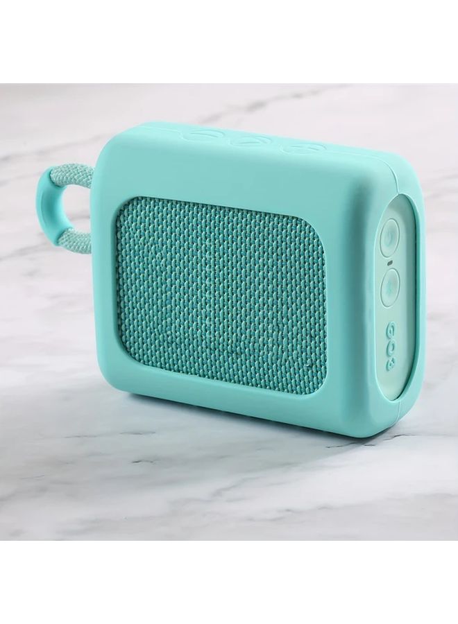 Black Silicone Shockproof Case For JBL GO 3 Portable Speaker With Stand - Image 5