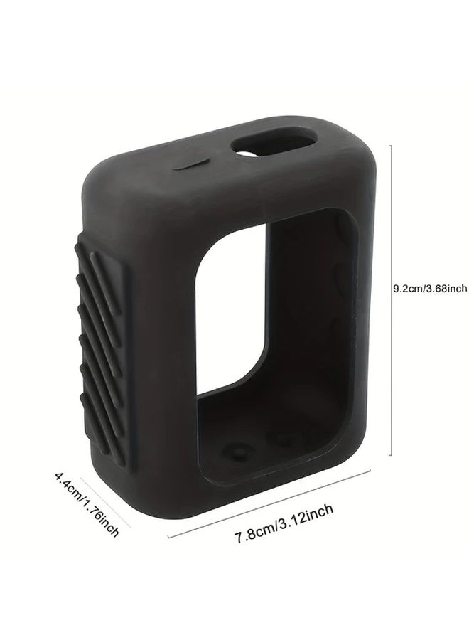 Black Silicone Shockproof Case For JBL GO 3 Portable Speaker With Stand - Image 4