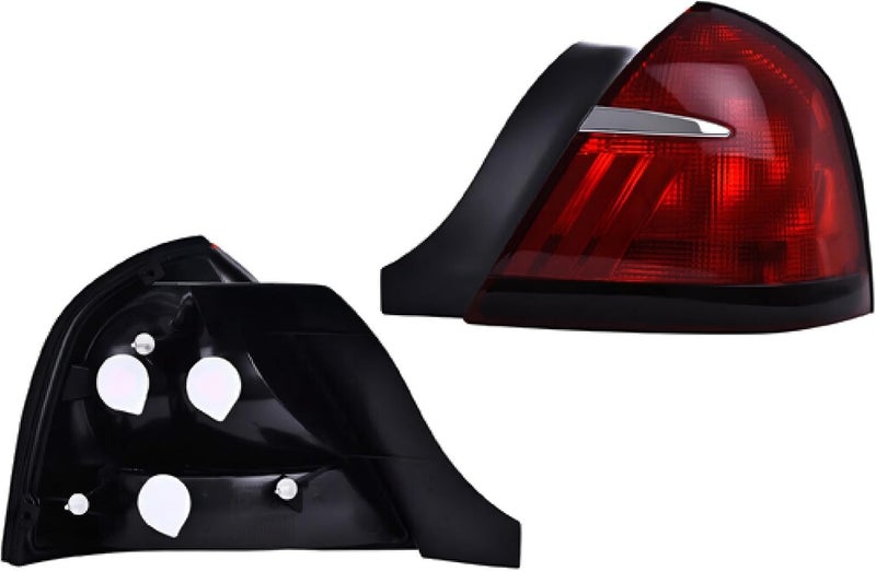 Depo 331-1966R-US Mercury Grand Marquis Passenger Side Replacement Taillight Unit without Bulb - Image 2