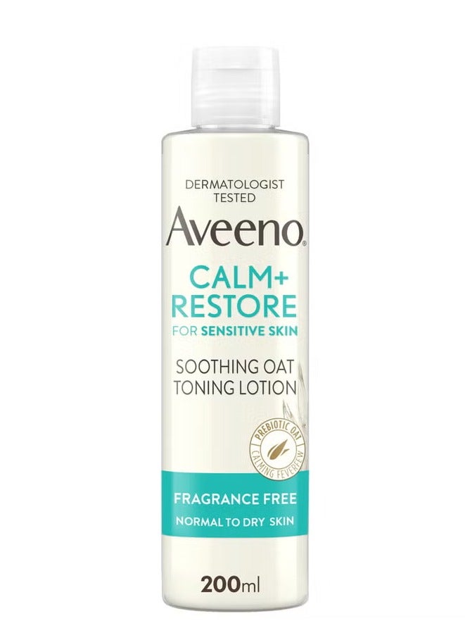 Aveeno Face Calm and Restore Soothing Toner 200ml - Image 1