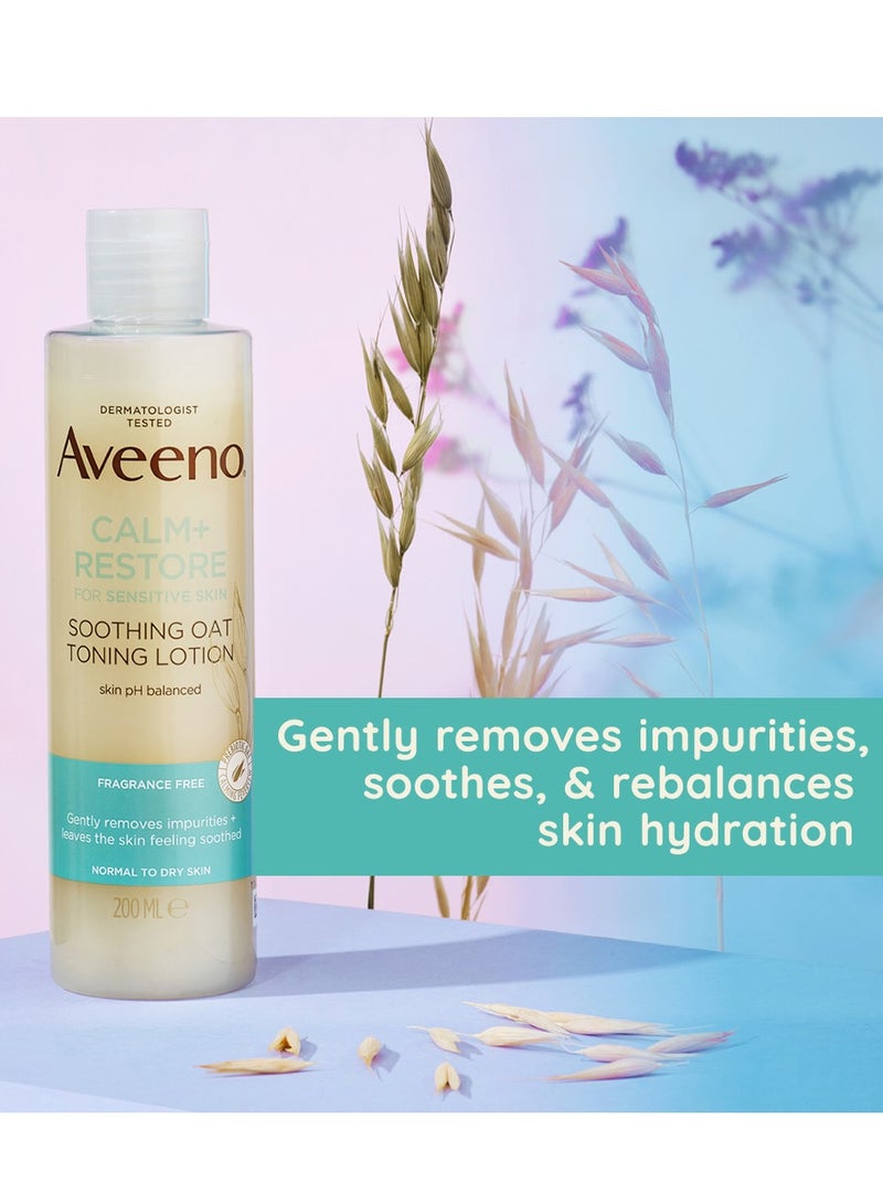 Aveeno Face Calm and Restore Soothing Toner 200ml - Image 4
