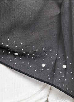 Khizana Pearl Embellished Long Hijab Scarf  - Image 4