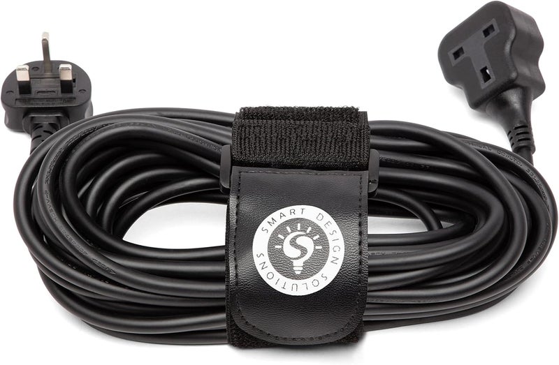 Smart Design Solutions 1 Way Extension Cord 10m, Long &Thick Electric Cable, Industrial Black Power Strip for Lengthen Power to Outdoor Garden/Indoor Utility Room/Workshop, 13A 3250W (10m) - Image 2