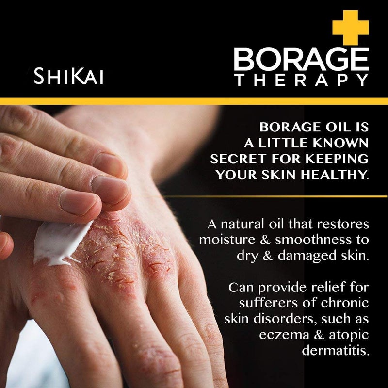 ShiKai Borage Therapy Plant-Based Foot Cream for Dry Skin, Non-Greasy and Fragrance Free, 125ml - Image 3