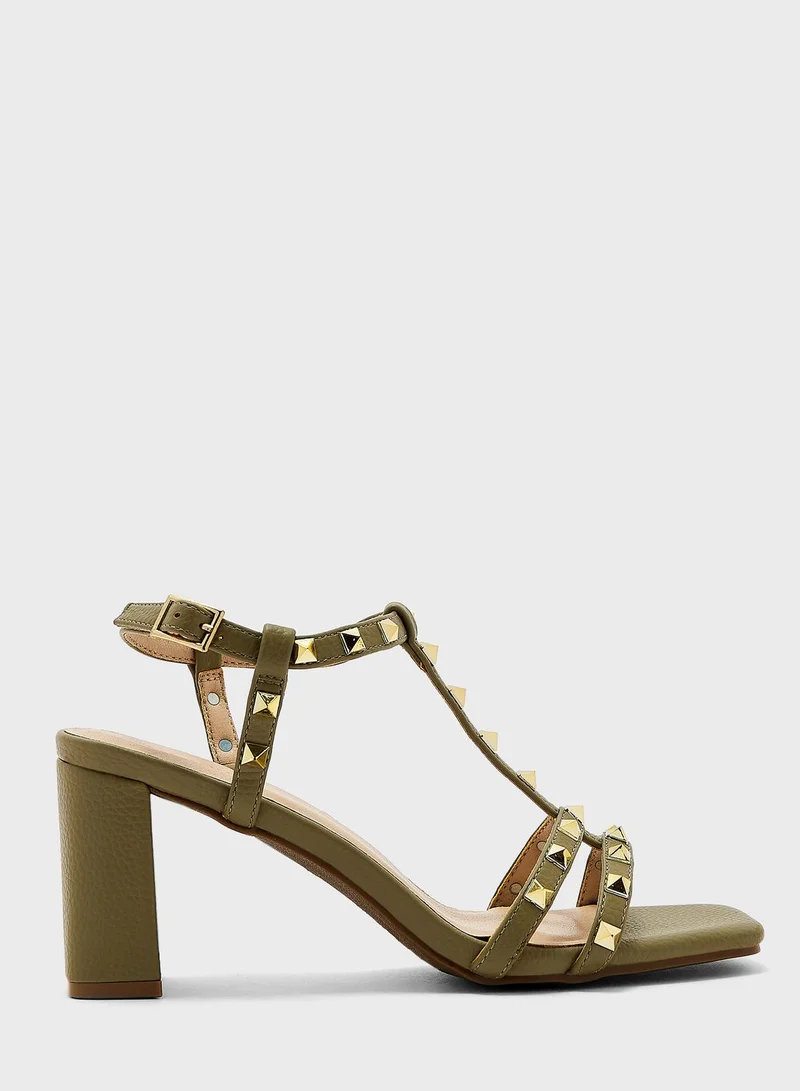 MENBUR Multi Strap High Heel Sandals