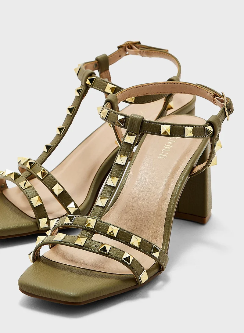 MENBUR Multi Strap High Heel Sandals