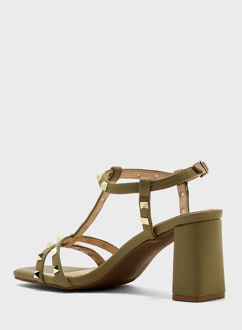 MENBUR Multi Strap High Heel Sandals