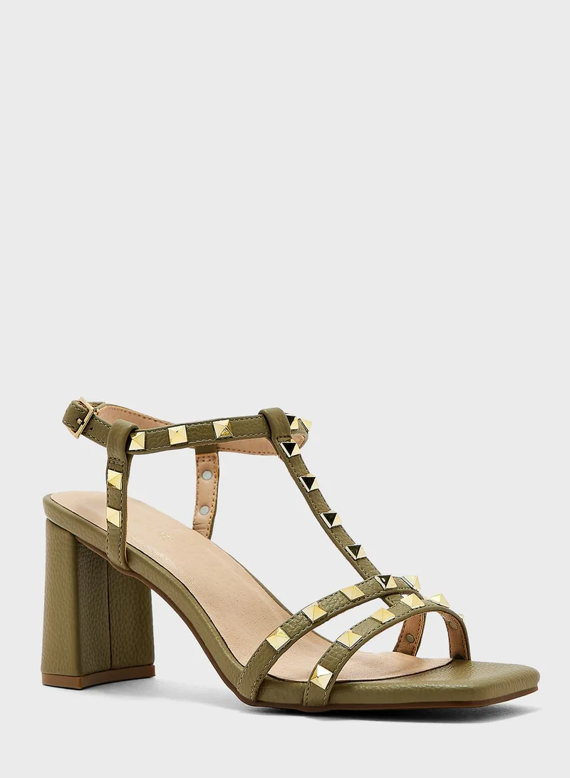 MENBUR Multi Strap High Heel Sandals