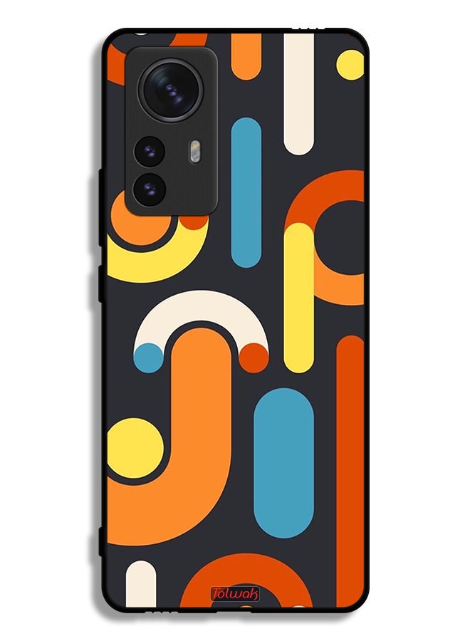 Tolwak Xiaomi 12S Pro Protective Case Cover Pattern - Image 2