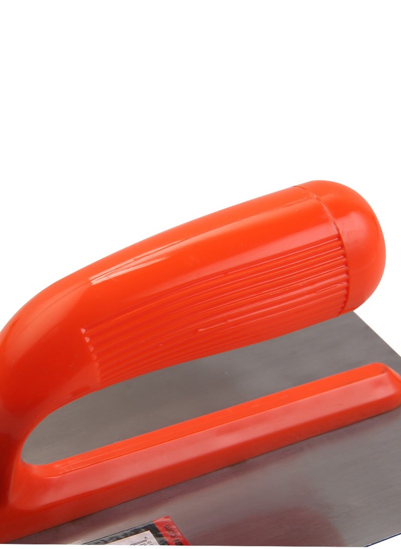 KSEIBI Crown Plastering Trowel with Teeth/Abs, Stainless Steel Cement Trowel, 28*12cm, Construction and Finishing Tool, For Applying Plaster, Smoothing Surfaces, Repairing Damaged Surfaces, Installing Tiles  - Image 4