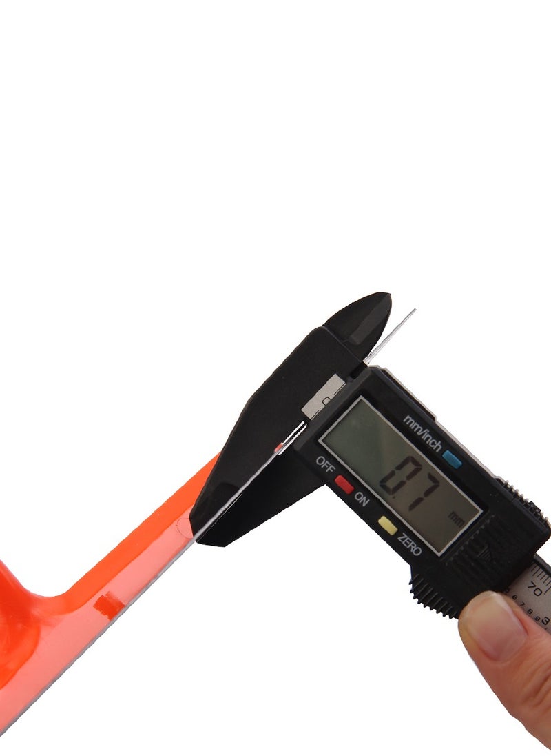 KSEIBI Crown Plastering Trowel with Teeth/Abs, Stainless Steel Cement Trowel, 28*12cm, Construction and Finishing Tool, For Applying Plaster, Smoothing Surfaces, Repairing Damaged Surfaces, Installing Tiles  - Image 5