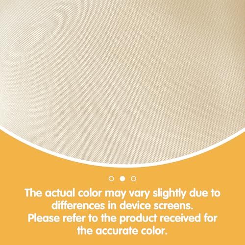 BRILLMAX 6 Pack Beige Tablecloths for 6 Foot Rectangle Tables 60 x 102 Inch - 6ft Rectangular Bulk Linen Polyester Fabric Washable Cloth Cover for Wedding Reception Banquet Birthday Party - Image 5