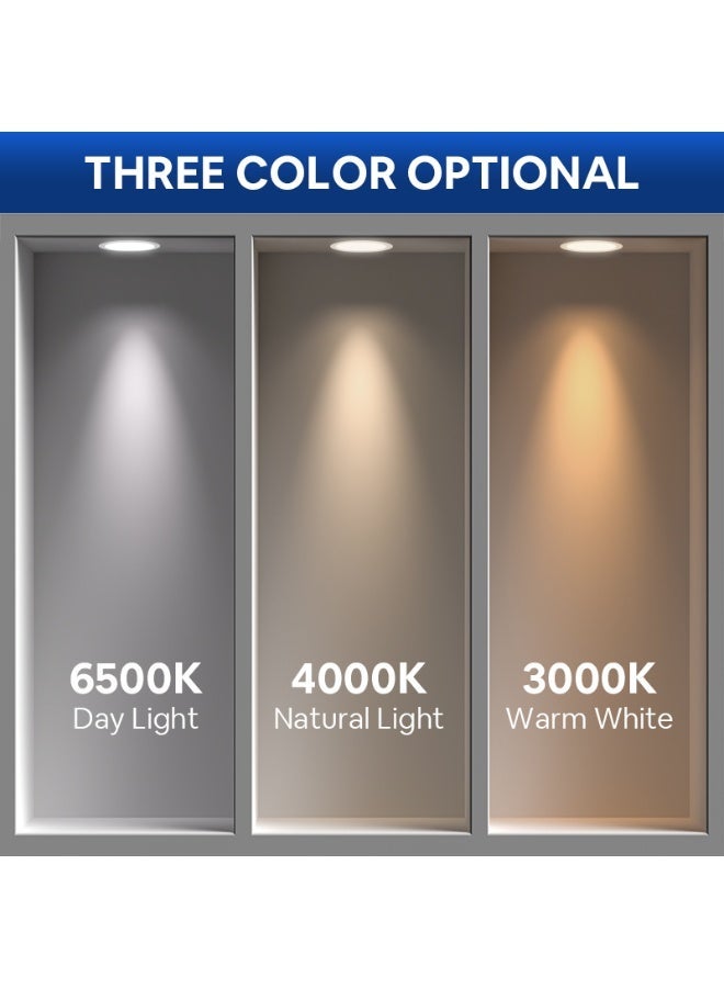 نشيط إضاءة LED مدمجة نشطة MQTL1131 24 واط CCT (قابلة للتبديل 3000 كلفن/4000 كلفن/6500 كلفن) للعناية بالعين للمنزل والمكتب - Image 5