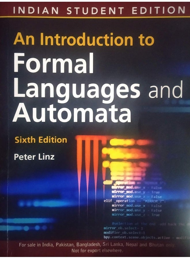 Introduction To Formal Languages And Automata, 6Th Edn - Image 3