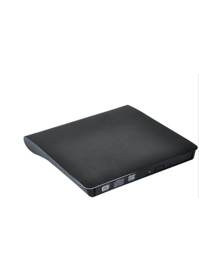 Hot Brushed USB External DVD Burner Player Brand Original Package Movement Direct Sales-Color:Black  - Image 1