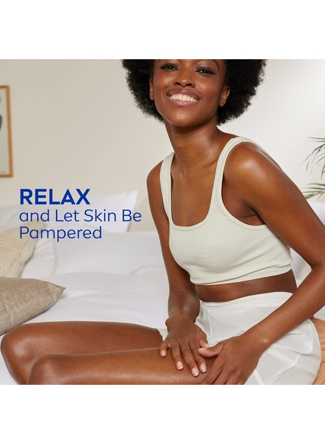 Nivea لوشن الجسم المعزز بالزيت، لوشن زهر الكرز مع زيت الجوجوبا، لوشن مرطب للجسم للبشرة الجافة، 16.9 أونصة سائلة زجاجة مضخة - Image 4