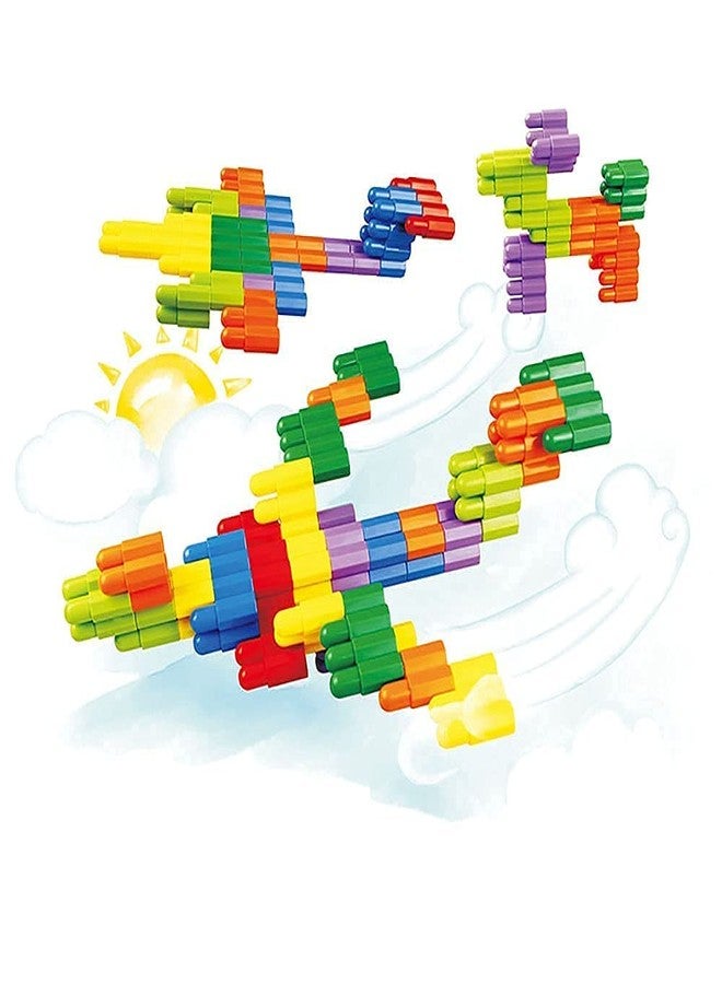 KITIKITTZ Assembly DIY Colorful Educational Learning Building Smart City Blocks for Kids (Bullet) - Image 3