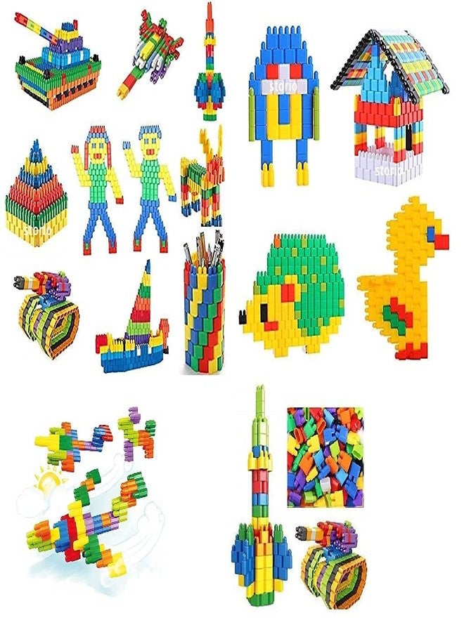 KITIKITTZ Assembly DIY Colorful Educational Learning Building Smart City Blocks for Kids (Bullet) - Image 2