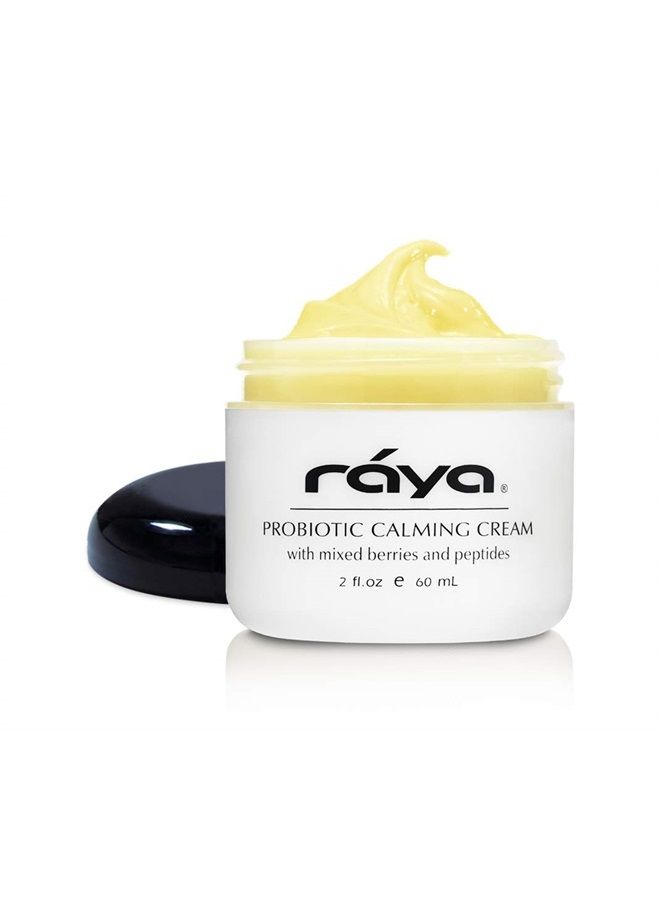 Raya Probiotic Calming Cream (309) | Moisturizing, Anti-Aging, and Calming Face Cream for Sensitive, Irritated, and Mature Skin | Soothes Over-Reactive Skin and Helps Reduce Fine Lines and Wrinkles - Image 1