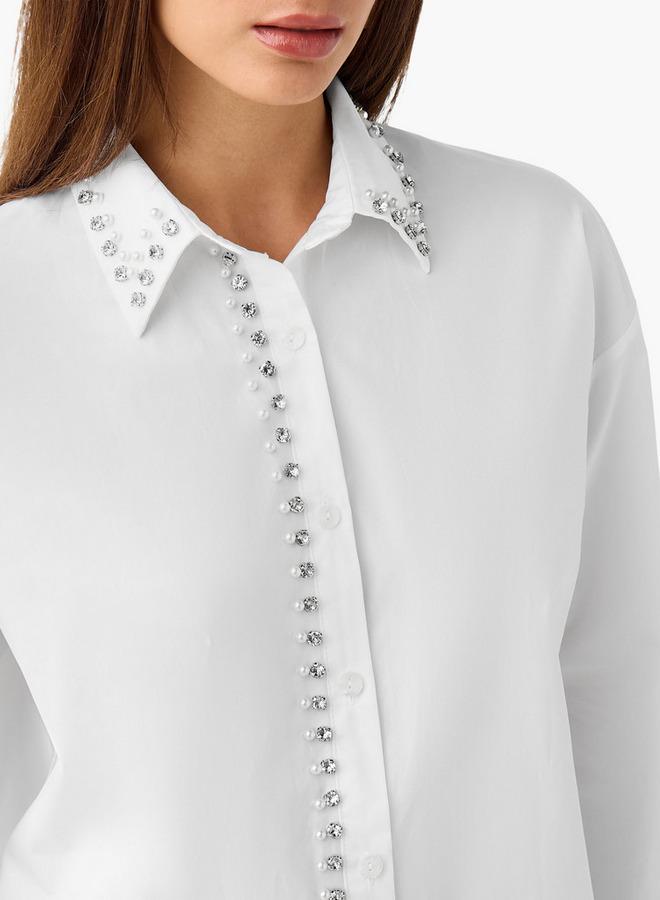 2Xtremz Cotton Shirt with Embellishment - Image 4