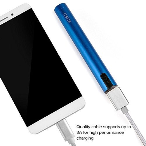 SilverStone كابل شحن SilverStone Technology CPU04 القابل للعكس USB-A إلى USB-C، 0.5 متر، مضفر من النايلون وهيكل من الألمنيوم، رمادي فحمي - Image 5