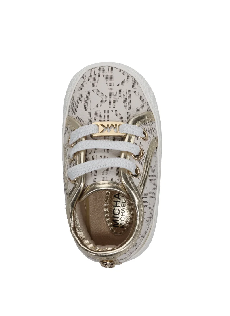 Michael Kors Infant Baby Sneaker Low Top Lace Up Sneakers