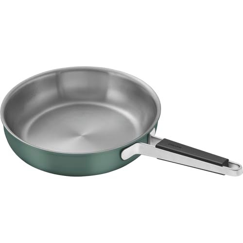 ZWILLING Pure 11inch Stainless Steel Fry Pan Green - Image 1