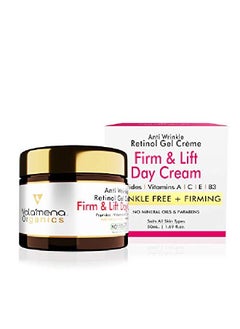 VOLAMENA WITH DEVICE Firm & Lift Day Cream with Retinol Gel Vitamin AC E & B3 No minerals & Parabens 50 ml  - Image 1