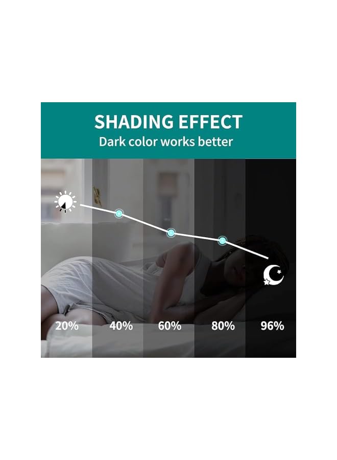 The Bros ستائر حجب الضوء للأطفال، لوحة واحدة 100% مع حلقات حرارية معزولة لحجب الضوء، ستائر مطبوعة مظلمة للأطفال لغرفة المعيشة وغرفة نوم الأطفال (200x270 سم، بيج) - Image 5