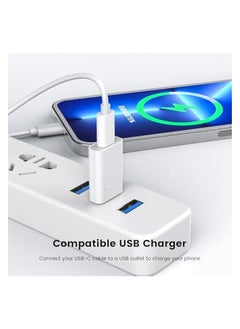 erorex USB to USB C Adapter, USB C Female to USB Male Adapter Compatible with Apple MagSafe Watch 9/8/7/SE/Ultra, for iPhone 15 14 13 12 Mini Pro Max, iPad, Galaxy Note, Pixel, CarPlay, Wall Plug  - Image 4