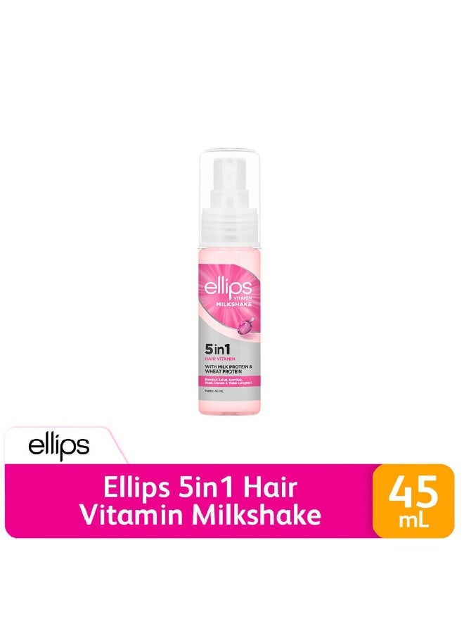 أليبس مشروب إليبس فيتامين ميلك شيك 5 في 1 للشعر مع بروتين الحليب وبروتين القمح، 45 مل - Image 2