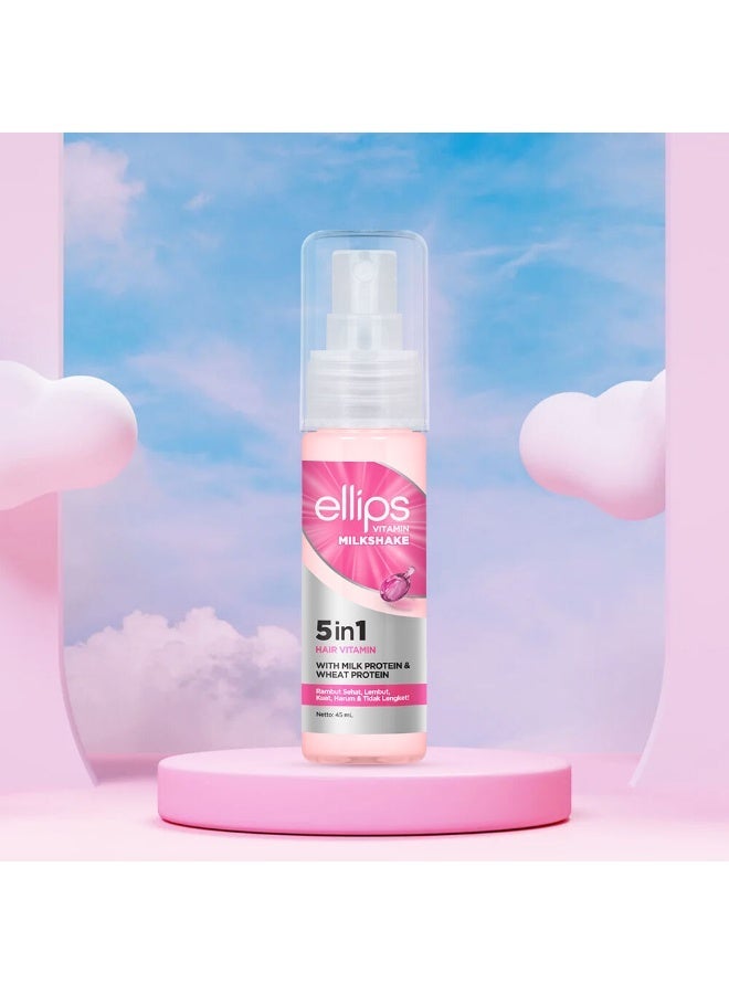 Ellips Hair Vitamin 5in1  Milkshake with Milk Protein & Wheat Protein, 45ml - Image 5