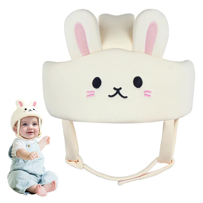 Surakey Baby Safety Helmet for Crawling Walking Baby Head Protector Cap Adjustable Baby Head Cushion Bumper Bonnet for Learning to Walk Breathable Protective Helmet, Type 1 - Image 1