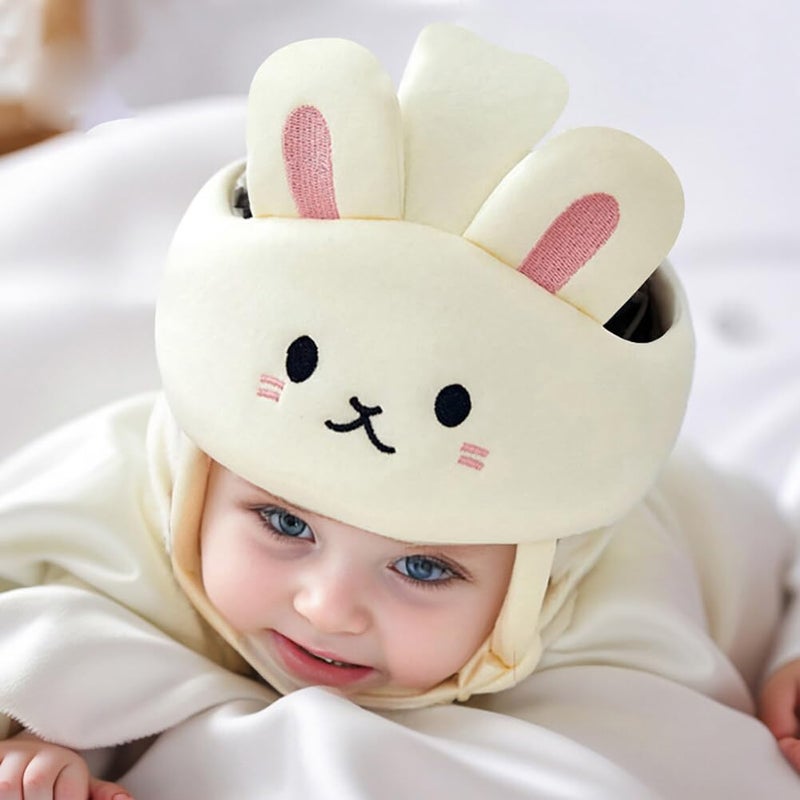 Surakey Baby Safety Helmet for Crawling Walking Baby Head Protector Cap Adjustable Baby Head Cushion Bumper Bonnet for Learning to Walk Breathable Protective Helmet, Type 1 - Image 4