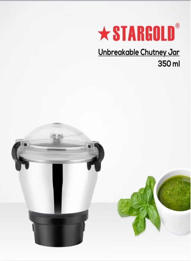 Stargold خلاط مطحنة 3 في 1 مع محرك قوي 850 واط من الفولاذ المقاوم للصدأ - Image 3