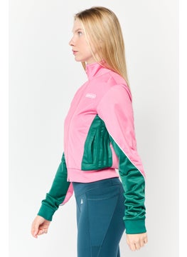 adidas Originals Women Sportswear Fit Track Jacket, Pink  - Image 3