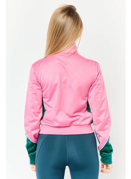 adidas Originals Women Sportswear Fit Track Jacket, Pink  - Image 2