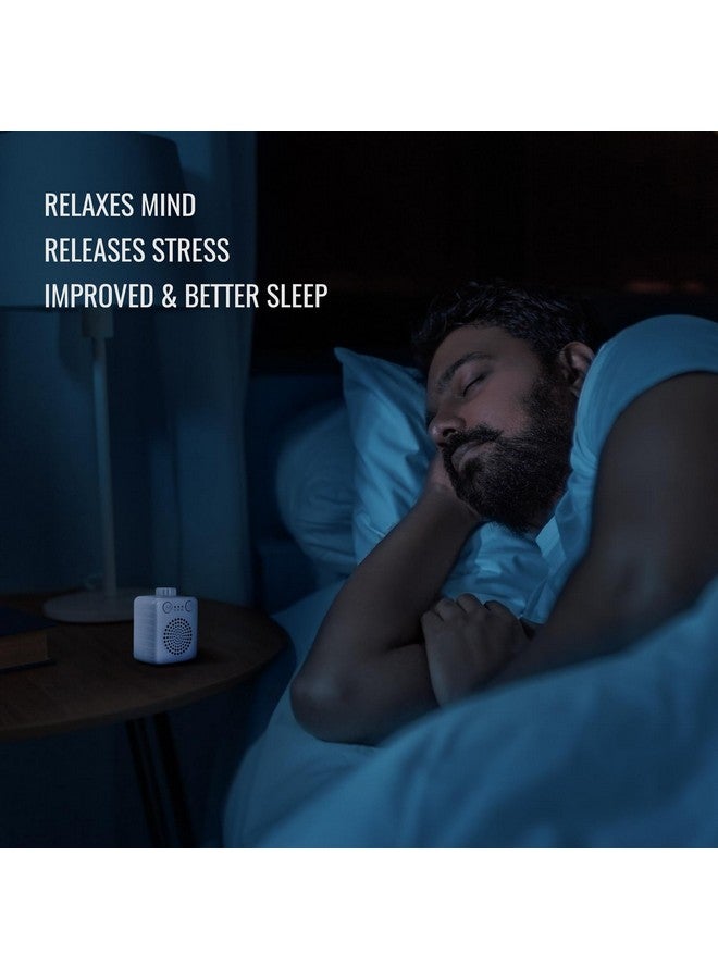 كارفان جهاز Sleep by Saregama Carvaan - مشغل ضوضاء بيضاء محمول مزود بـ 20 صوتًا مهدئًا لنوم أفضل وتخفيف التوتر واسترخاء العقل والجسم | قابل لإعادة الشحن ومؤقت تلقائي  - Image 4